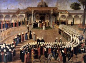 une-audience-de-selim-iii-devant-la-porte-de-la-felicite-palais-topkapi une-audience-de-selim-iii-devant-la-porte-de-la-felicite-palais-topkapi