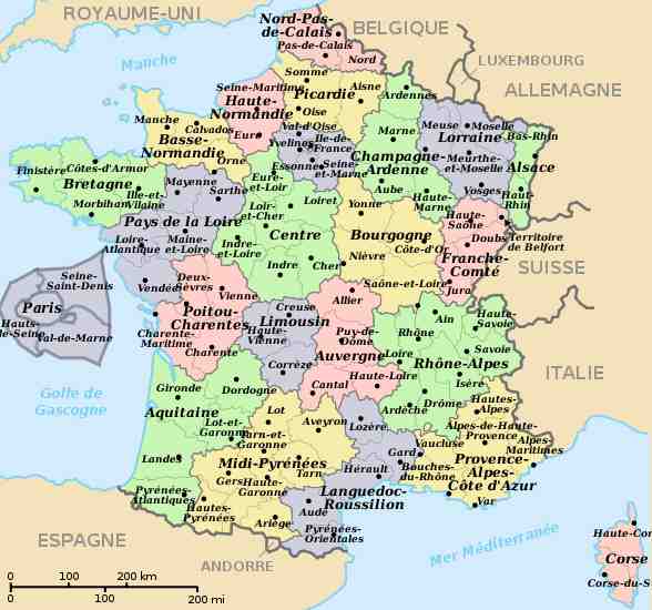 Regions of France ? - ABC PLANET